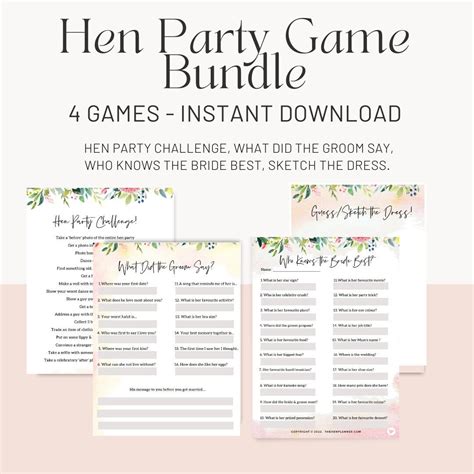 Common Pitfalls: What to AVOID When Using Printable Hen Party Games
