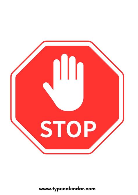 Common Pitfalls: What to AVOID When Using Printable Stop Signs