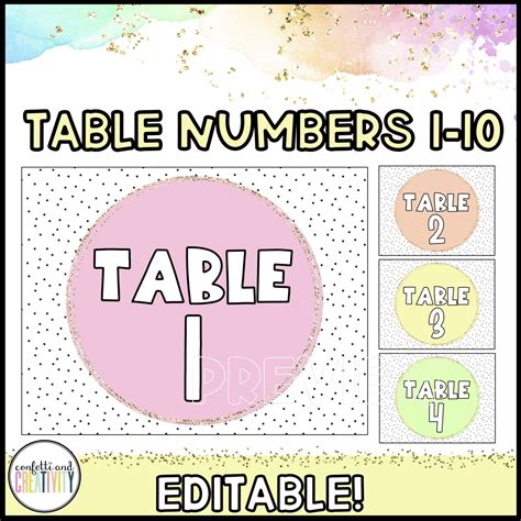 Common Pitfalls: What to AVOID When Using Printable Table Numbers