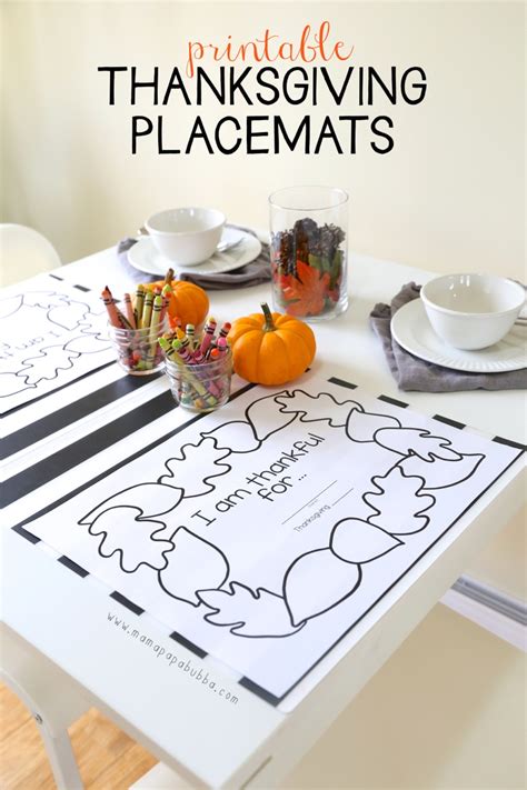 Common Pitfalls: What to AVOID When Using Thanksgiving Printable Placemats