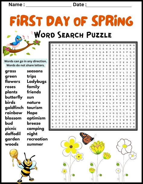 Common Pitfalls: What to AVOID When Using "Word Search Printable Spring" Puzzles
