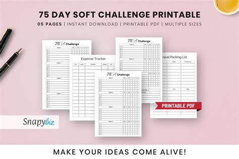 Common Pitfalls: What to AVOID When Using Your 75 Soft Printable