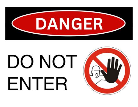 Common Pitfalls: What to AVOID When Using Your 'Do Not Enter' Sign