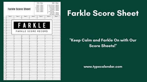 Common Pitfalls: What to AVOID When Using Your Farkle Score Sheet