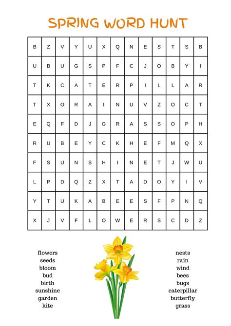 Conclusion: Let the Spring Word Hunt Begin!