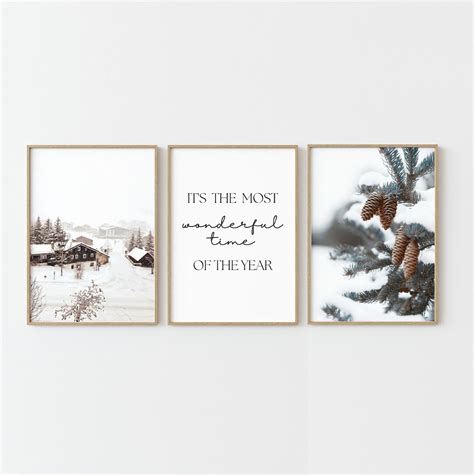 Cozy & Decorative Winter Wonderland Printables