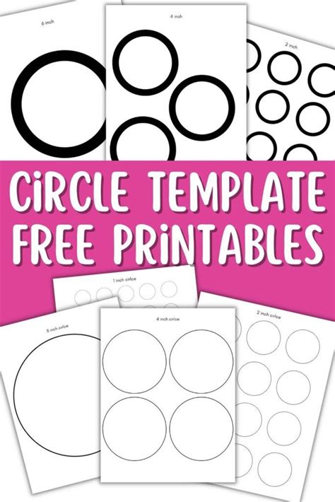 Crafting & DIY Magic with Circle Stencil Printables