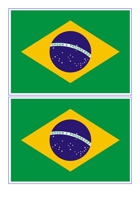 Crafting Fun: Using Flag of Brazil Printable Templates for Creative Projects