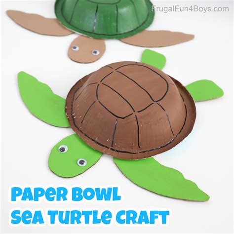 Crafting Waves of Wonder: DIY Sea Turtle Projects & Templates