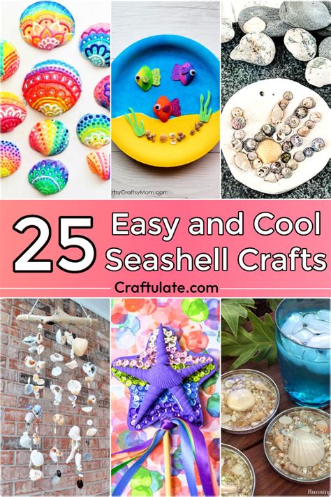 Crafting with Kids: Fun Seashell Printables for Little Hands