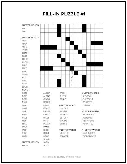 Crafting Your Own: The Joy of Creating Custom Fill-It-In Puzzles
