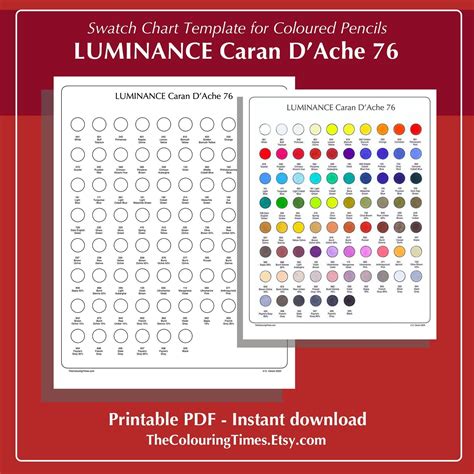 Crafting Your Perfect Printable Luminance Swatch Chart: A Step-by-Step Guide