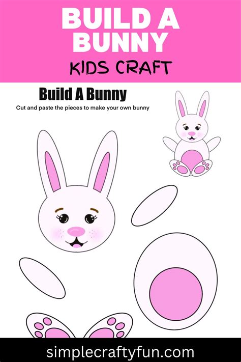 Crafty Creations & DIY Fun: Hands-On Printable Bunny Crafts