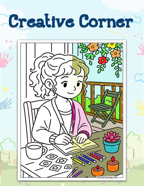 Creative Corner: Coloring Pages & Art Activities