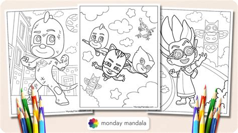 Creative Corner: Turning PJ Masks Coloring Pages into Art Projects