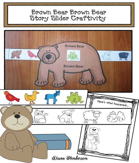 Creative Crafts & Activity Ideas with Brown Bear Printables