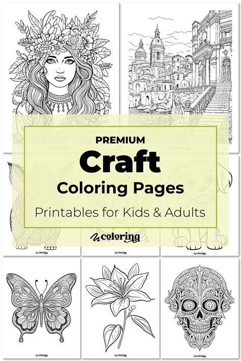 Creative Crafts & Coloring Pages