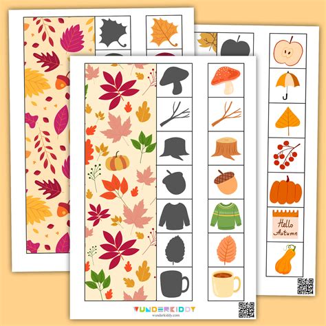Creative & Crafty Autumn Worksheets Printable