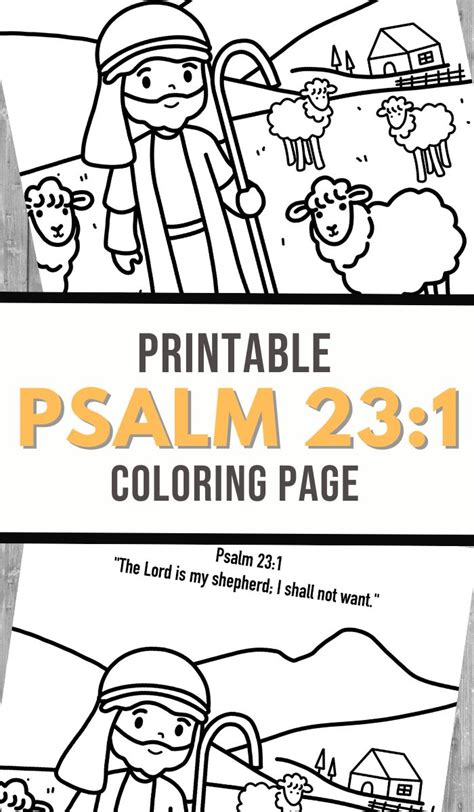 Creative Ways to Utilize Your Psalm 23 Printables