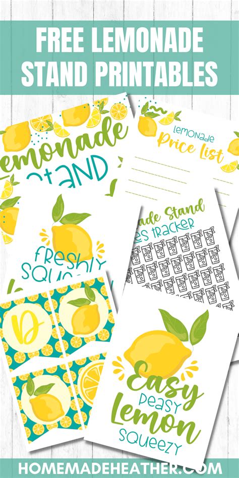 Customization Central: Editable Printable Lemonade Sign Templates & Tools