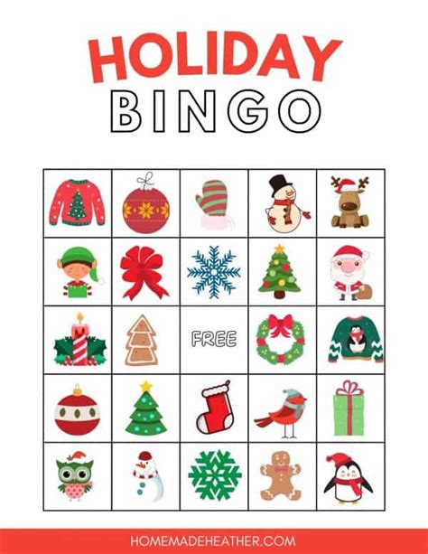 Customizing Your Cards: DIY Christmas Bingo