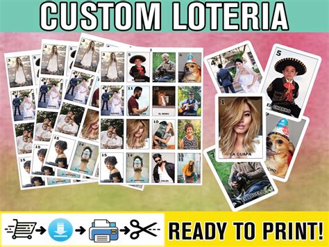 Customizing Your Loteria: Personal Touches with Printable Cards