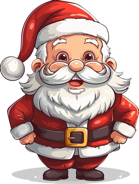 Cute & Cartoon Santa Styles