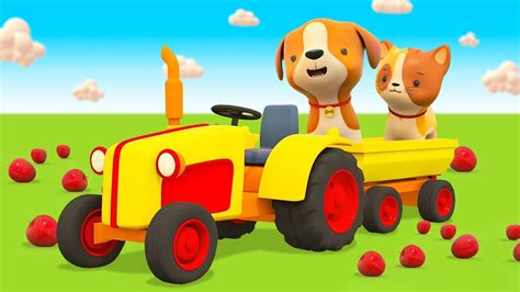 Cute & Cartoon Tractors: Little Ones' Favorite Farm Friends