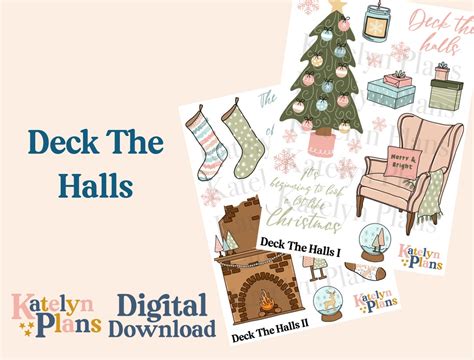Deck the Halls: Printable Decorations & Banners