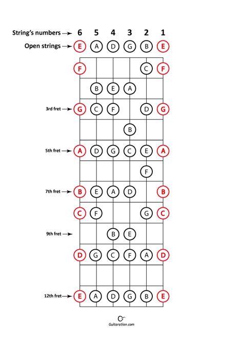 Decoding the Fretboard: How to Read and Utilize Printable Scale Diagrams