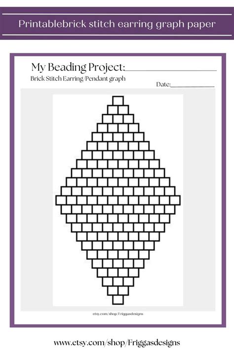 Decoding the Types of Printable Triangle Beading Graph Paper PDFs