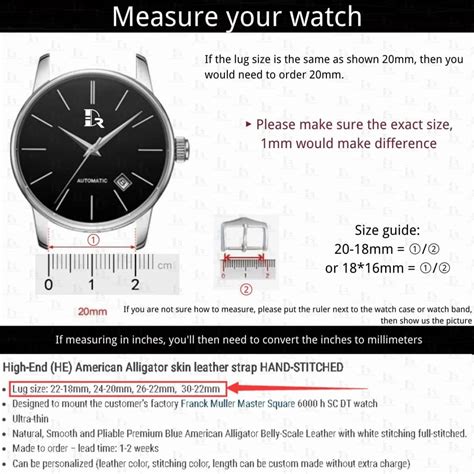 Decoding Watch Band Dimensions: Lug Width, Strap Length, and Buckle Size Explained