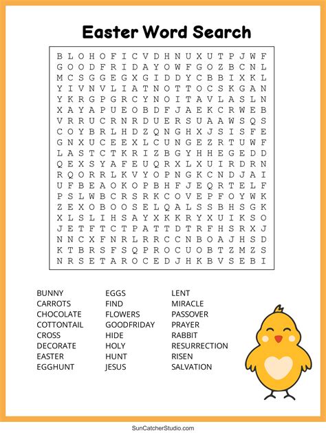 Decor-Ready: Integrating Word Searches into Your Easter Decor