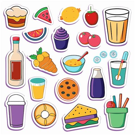 Delicious Food & Drink Labels and Toppers