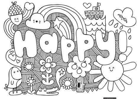 Detailed & Advanced Pages for Older Kids