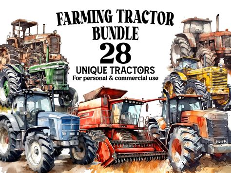 Detailed & Realistic Tractors: For the Aspiring Artists and Enthusiasts