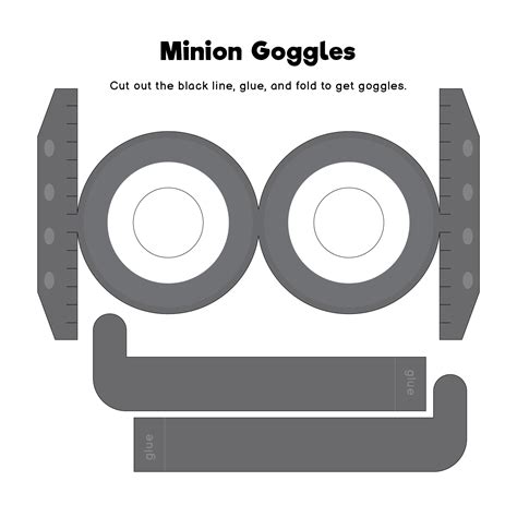Digital Delights: Finding & Using Online Minion Goggles Printables