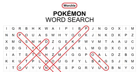 Digital Dex: Online & Interactive Pokémon Word Search Options