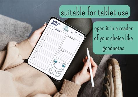 Digital-Friendly: Printable for Tablet Use