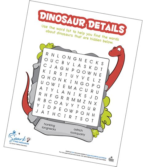 Dino-mite Learning & Games: Educational Printable Activities