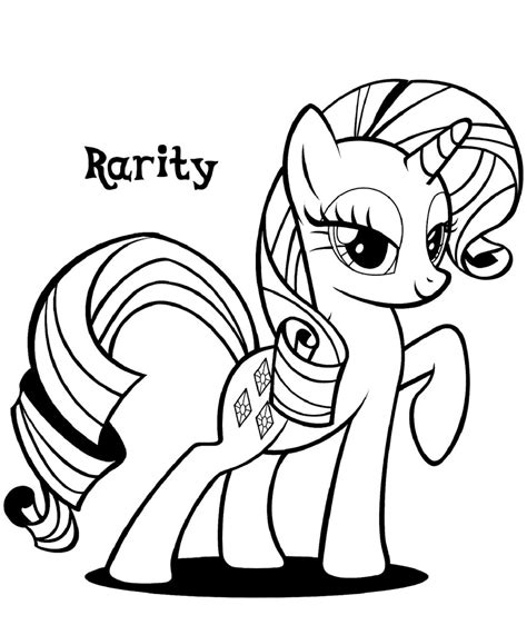 Discover Your Favorite Pony Palettes: Printable Coloring Pages My Little Pony Style!