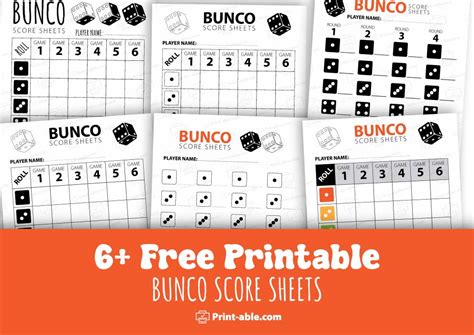 Discover Your Perfect Bunco Score Sheet Style