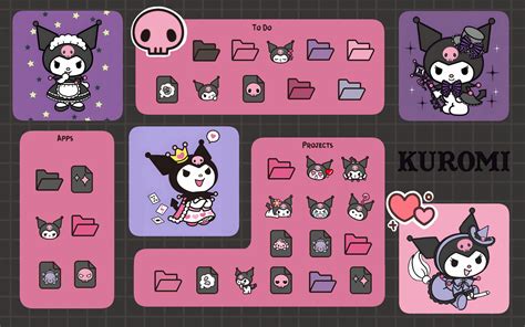 Discover Your Perfect Kuromi: Categories of Printable Pages