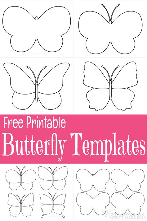 Discover Your Perfect Printable Butterfly: Categories for Every Crafter