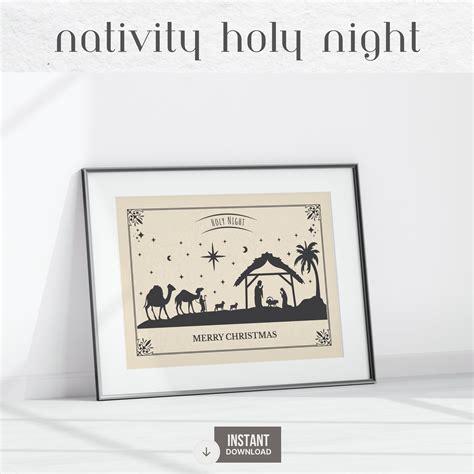 Discovering Your Perfect Nativity Printable: Categories for Every Need