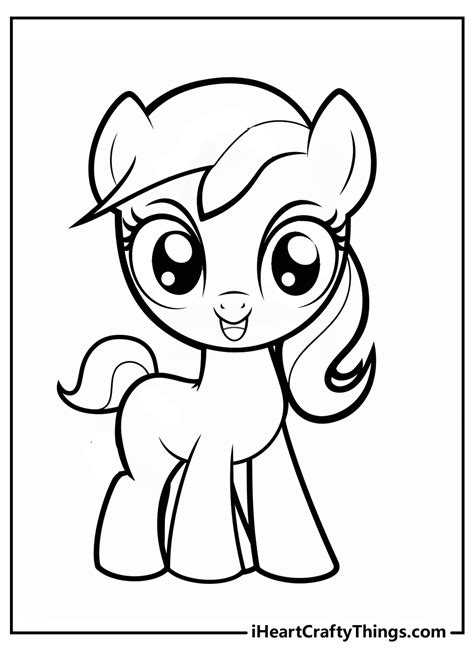 Discovering Your Perfect Pony Pals: Categories of Printable My Little Pony Coloring Pages