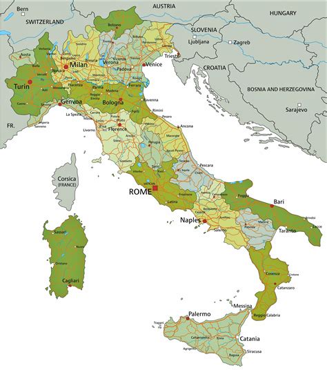 Discovering Your Perfect Printable Map of Italy