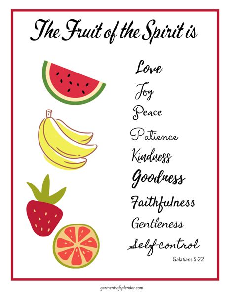 Dive Deeper: Creative Printable Fruits of the Holy Spirit for Every Need
