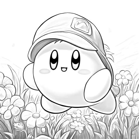Dive into Dream Land: Creative Categories for Your Kirby Coloring Pages Printable