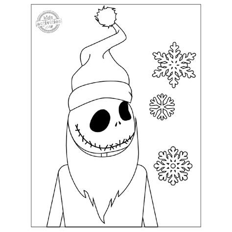 Dive Into Halloween Town: Categories of Printable Nightmare Before Christmas Coloring Pages